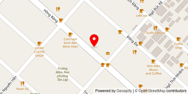 Map location for BAO ngon