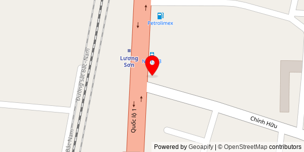 Map location for Góc Phố