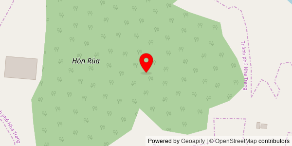 Map location for Hòn Rùa