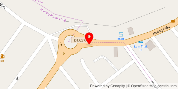 Map location for Nhà hàng Phở