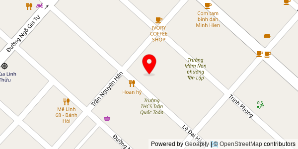 Map location for Phở Bát Đàn Hà Nội