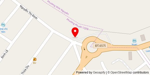Map location for Phở Bát Đàn