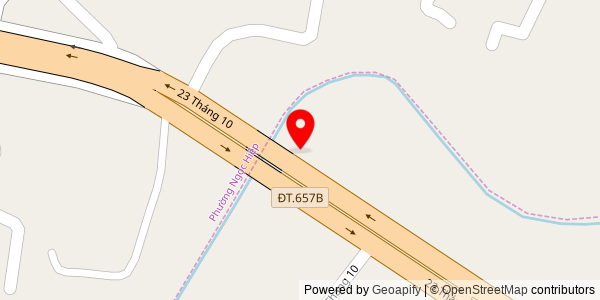 Map location for Phở bò 80