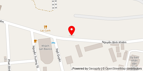 Map location for Phở Bò Kho Số 1