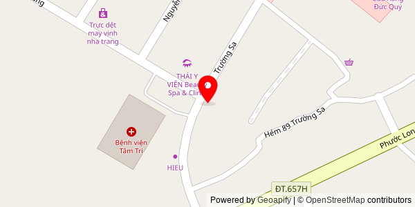 Map location for Phở Cồ Bún Bò