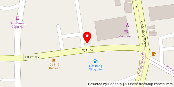 Map location for Phở Hoàng Bình
