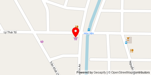 Map location for Phở Hòn Một