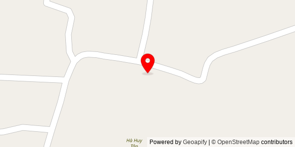 Map location for Phở Miếu Bà
