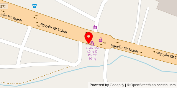 Map location for Phố Núi