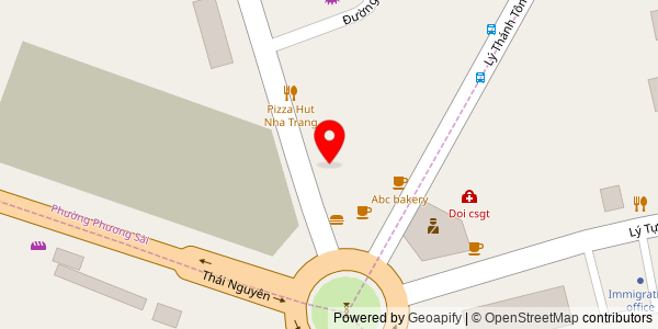 Map location for Quán phở 63
