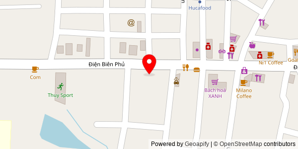 Map location for Quán Phở Phú