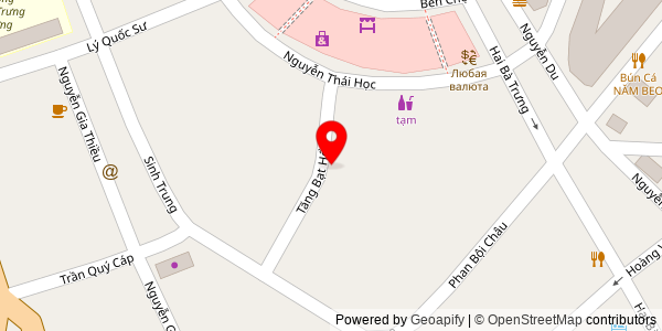 Map location for QUÁN PHỞ SỐ 9