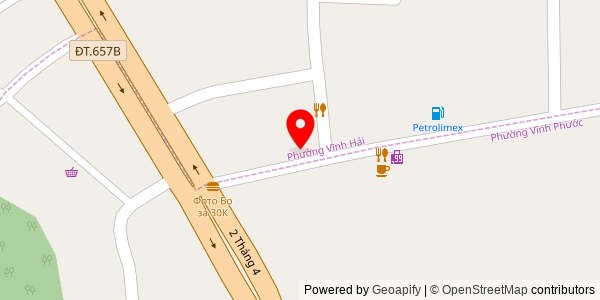 Map location for Quán Phở Thảo