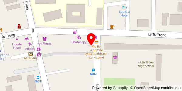 Map location for Xiên que tok tok